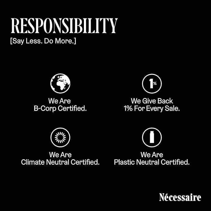 Nécessaire The Body Vitamin C Serum | Pure Vitamin C, Tranexamic Acid and Enzymes Treatment For Women + Men | Brightens + Evens Skin Tone | Dermatologist-Tested. Hypoallergenic (150 ml/5.1 oz)