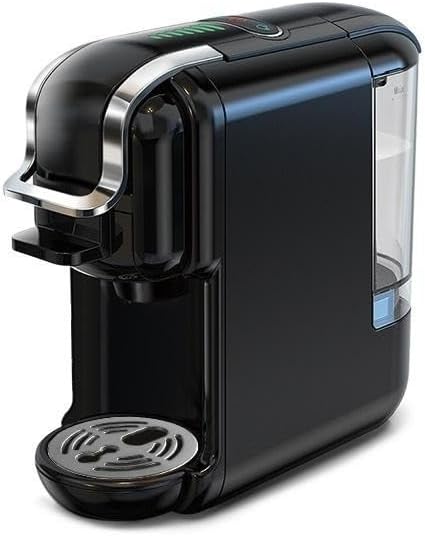 Multi-Capsule Coffee Maker, Hot/Cold Coffee Maker, Milk, ESE Pod Ground Coffee, Cafeteria, 19 Bar, 5 in 1 (Color : H2B BK, Size : CHINA_US)