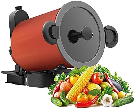 Automatic Multi Cooker, Intelligent Non-Stick Stir-Fry Machine, 360° Rotating Heating Pot Stirrer for Cooking, Compact Design for Outdoor Use