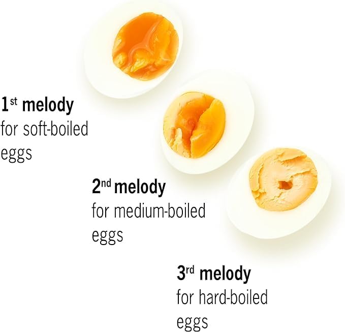 Bear BeepEgg – Egg Timer for Boiling Eggs – Musical Egg Cooker for Soft, Medium, Hard Boiled Eggs – Food Safe – Singing Floating Egg Timer – Egg Cooker for 3 Levels of Doneness - Brainstream