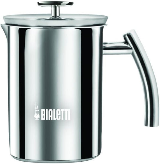 Bialetti Cappuccino Machine Milk Frother, Small, 200 milliliters, Steel (Pack of 6)