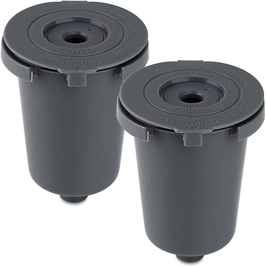 Replacement Parts 2pcs SS-RFC HomeBarista Reusable Filters Cup, Compatible with Cuisinart Single Serve Coffee Makers