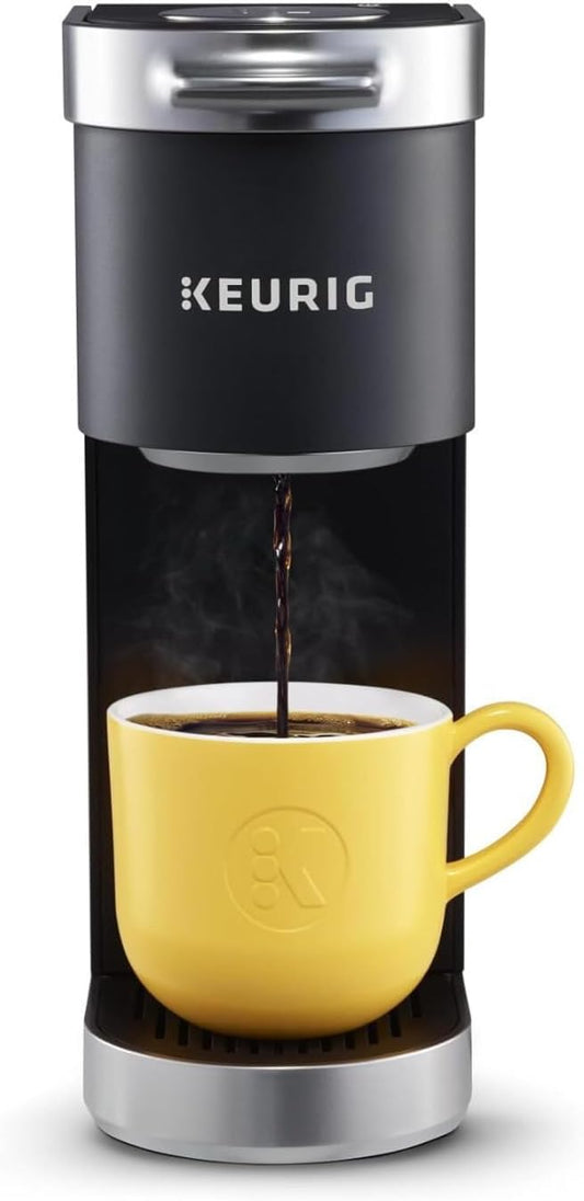 Keurig K-Mini Plus Single Serve K-Cup Pod Coffee Maker, with 6 to 12oz Brew Size, Stores up to 9 Pods,