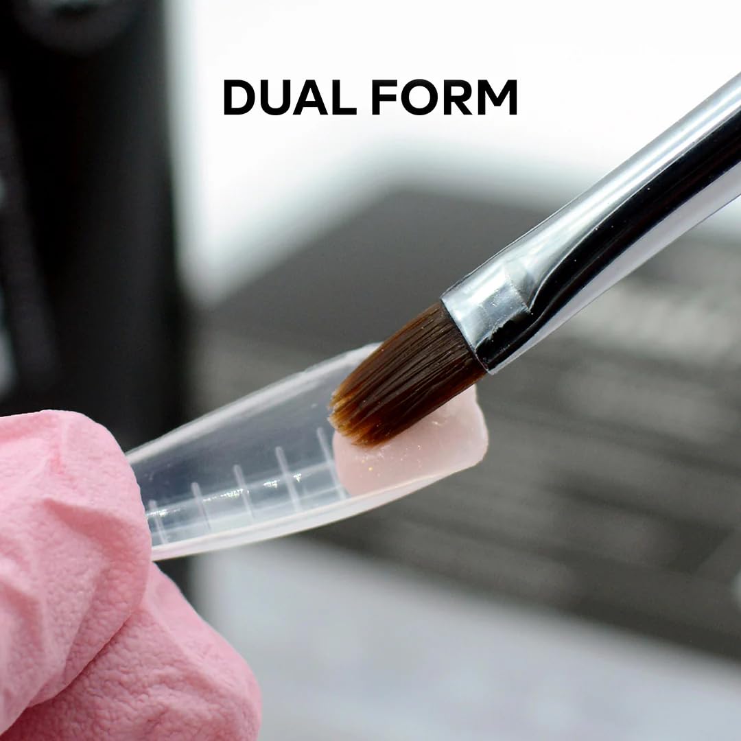 Professional Dual Forms Ballerina - 120 Units for Nail Extensions