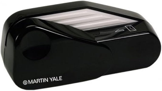 Martin Yale Model 1624 Handheld Battery Operated Letter Opener, 1.75", Black