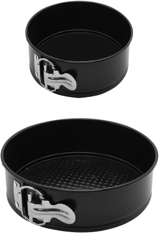 Cake Tin， Non-Stick Cake Mould, Baking Tools Baking Mold,Cake Mould,Baking Cake Ring Non-Stick Removable Bottom Cake Pan Set Bake Mould with Lock Bakeware Cake Molds 1Set 4-7Inch pan (Color : 4-7inch)