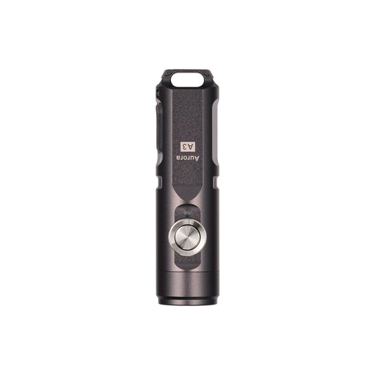 RovyVon A3 Gen 4 Keychain Flashlight- Super Bright 650 Lumens, USB C Rechargeable EDC Flashlight Water-Resistant, Lightweight- Ideal for Everyday Carry, Camping, Hiking, Emergency (Gun Grey)