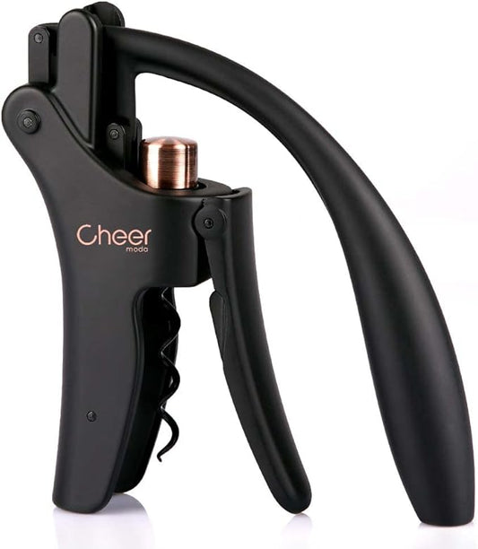 CHEER MODA Professional Corkscrew Wine Bottle Opener with Beer Opener, Sommeliers Corkscrews, High-Level Bartender Great Handling Screw Puller