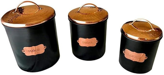 UNIWARE Copper Bar Tools & Drinkware/Moscow Mule Mugs (3 pc Copper Canister)