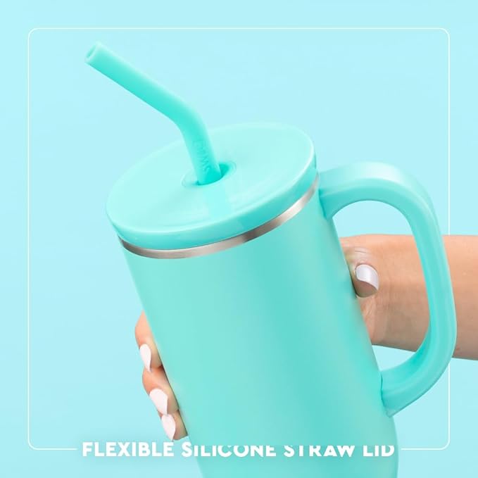 Swig Life 30oz Mega Mug, Halloween 30oz Tumbler with Handle and Straw, Large Insulated Tumblers, Cup Holder Friendly Travel Mug, Stainless Steel 30 oz Tumbler, Insulated Water Bottle (Spellbound)