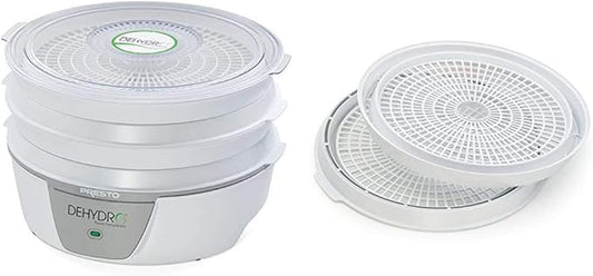 Presto Dehydro Electric Food Dehydrator and Dehydrating Trays Bundle