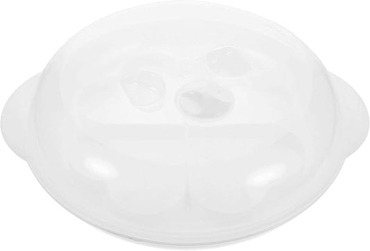 Toyvian Heart Shaped Microwave Egg Poacher Steamer Mold Egg Cooker Kitchen Specialty Cookware for Microwave Cooking and Breakfast Preparation