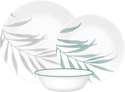 Corelle Dinner Plate, Solar Print, 12 pc Set