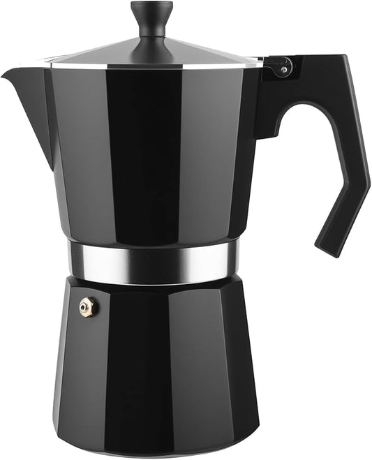 wedrink 9 Cup Stovetop Espresso Maker Aluminium Moka Pot Percolator(450ml)