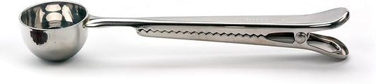 RSVP International Coffee Scoop Collection, 1-1/2 Tablespoon, Clip, Stainless Steel