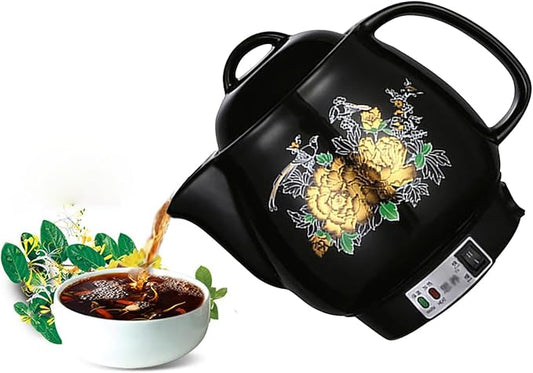 Smart Automatic Chinese Herbal Pot, Herbal Medicine Cooker, Chinese Medicine Cooking Pot, 3 Preset Modes (Decoct/Soup/Tea), with Keep Warm, for TCM Lovers 3L