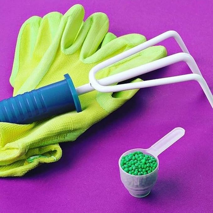 Plastic Measuring Scoop, (53 cc | 53 mL) Long Handle Spoons for Powders, Granules, Coffee, Pet Food, Baking Supplies, Protein and Other Dry Goods, BPA Free (Set of 5)