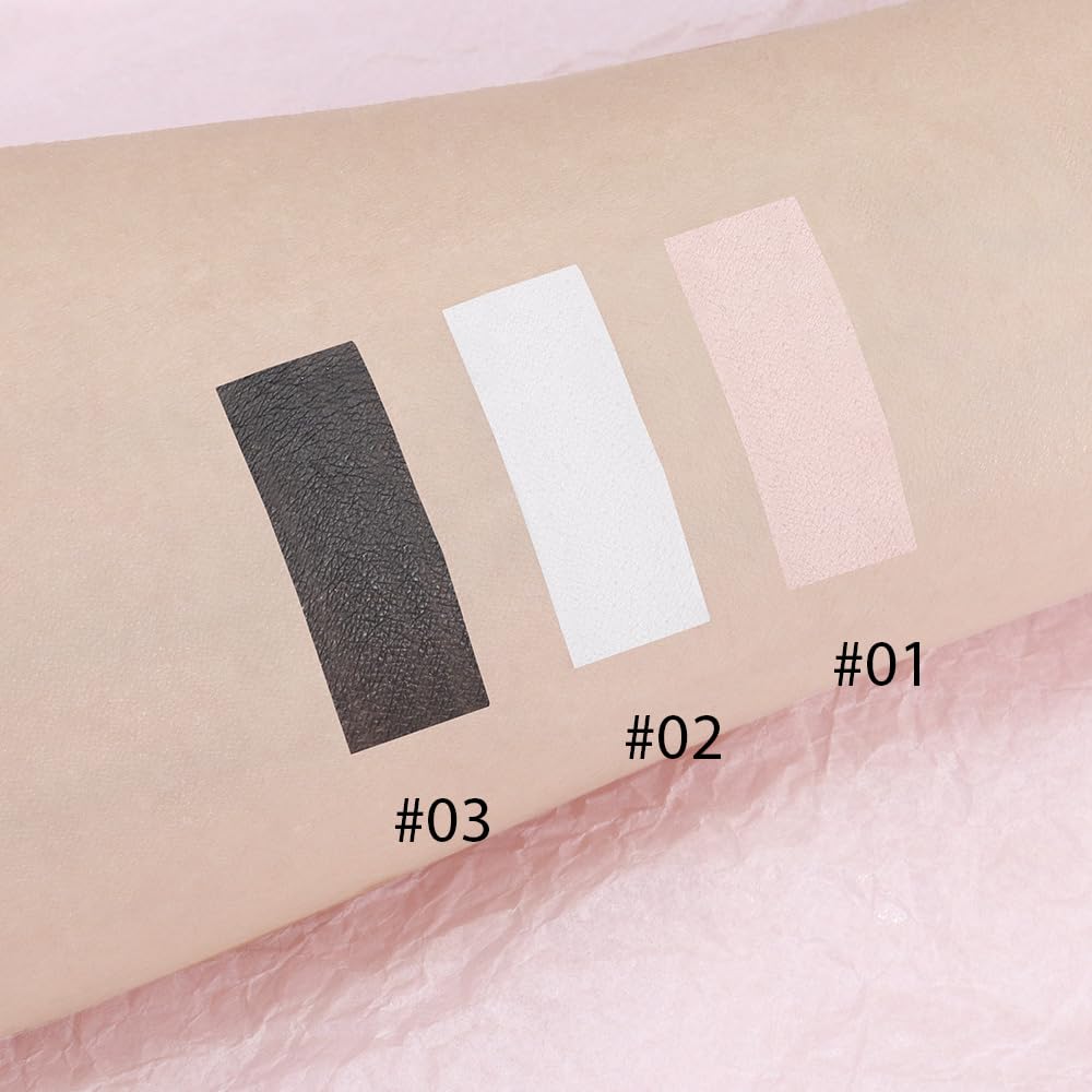 Eyeshadow Single Matte, High-Pigment Monochrome Eye Shadow Pressed Powder, Everyday Velvety Silky Eye Makeup Looks, Professional Long-Lasting Waterproof Single Eyeshadow Palette, Light Nude 01