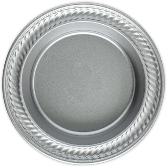 Nordic Ware Naturals Compact 5-Inch Pie Pan - Natural Uncoated Aluminum,Toaster Oven, Counter Ovens, Air Fryer and Broiler Safe, Personal Size
