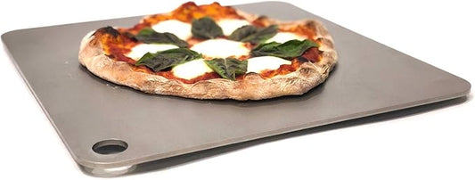 ThermiChef 16x16 Pizza Steel, 3/8" Thick, 27.5 lbs - Cooking Steel for Oven & Grill - Made in USA
