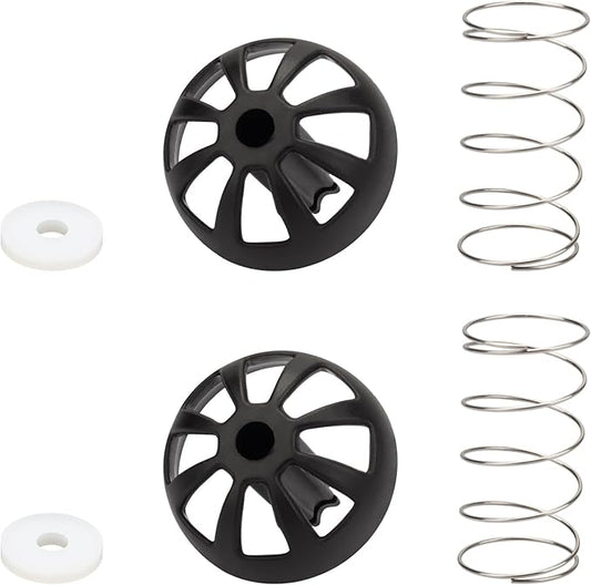 2 Pack Coffees Machine Brew Basket Bottom Spring Loaded Stopper Kits Replacement for Mr. Coffee Coffee Machine Accessory 185774-000-000 185774 000 000 112435-000-000 Hamilton 990117900 990237500