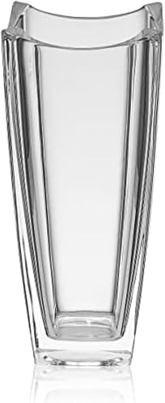 Mikasa Baron Crystal Vase, 11.75 Inch