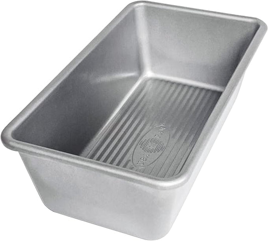 USA Pan Bakeware Seamless Nonstick Standard Bread Loaf Pan, 8 x 4.5 x 2.75 (Pack of 6)