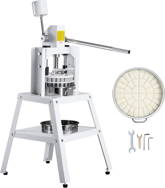 VEVOR Dough Divider,40PCS Manual Dough Divider Cutter,1.06oz - 4.94oz Dough Press Dough Cutting with 304 Stainless Steel Tray and Blade,Pastry Divider for Bakery,Restaurant,Commercial Food Preparation