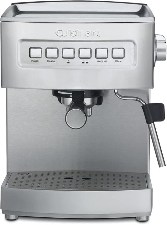 Cuisinart EM-200NP1 Programmable 15-Bar Espresso Maker, Stainless Steel