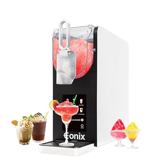 Slushie Machine No Ice Needed,64OZ Slushy Machine for Home with Auto-Clean Function,Commercial Frozen Drink Maker,6 Pre-Set Programs,LED Display,Frozen Margaritas,Frappés,Milkshake ﻿