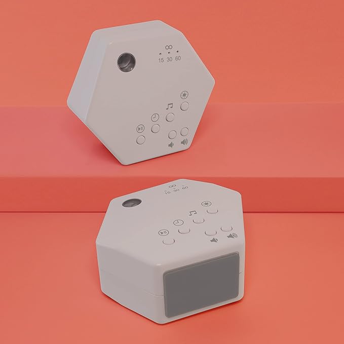 emagine A Breathsync Sleep Light and Sound Machine, Zero Blue Light, Wave Light Projector, Breathing Exercise Machine, Rhythmic Sound Machine, Sleep Aid