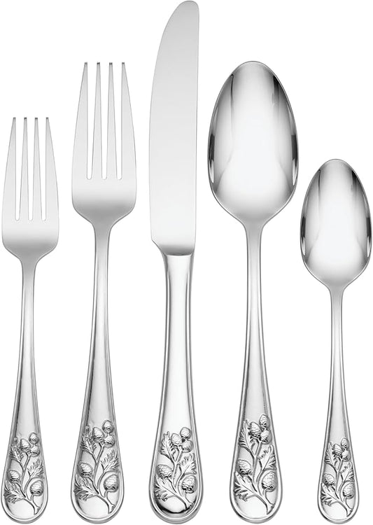 Lenox 894645 Chestnut Ridge 65-Piece Flatware Set