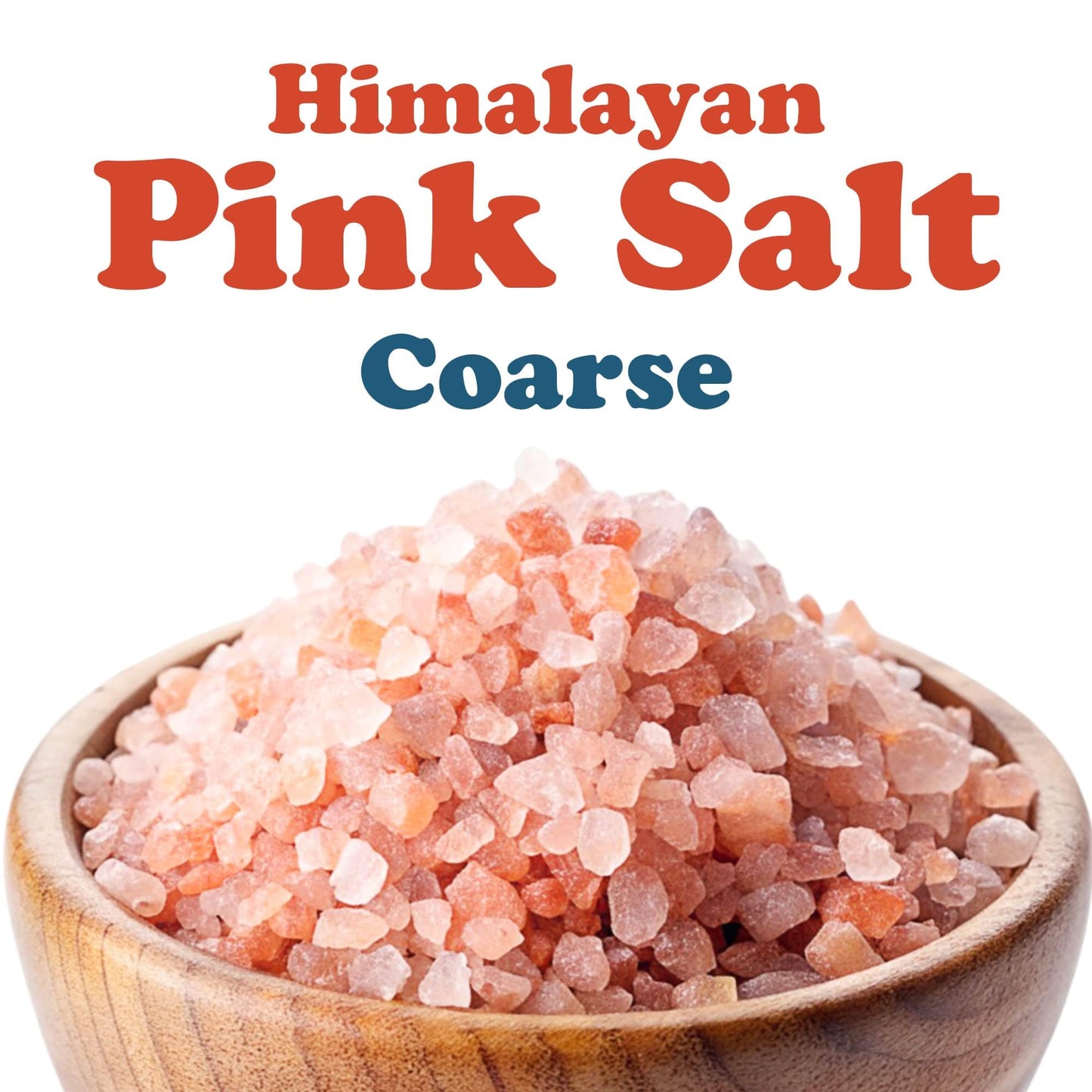 Food to Live Himalayan Pink Salt, 1 Pound – Coarse Grain, No Additives, No Preservatives, Vegan, Kosher, Bulk. Packed with Minerals. Perfect Seasoning. Suitable for Grinders, Salt Mills.