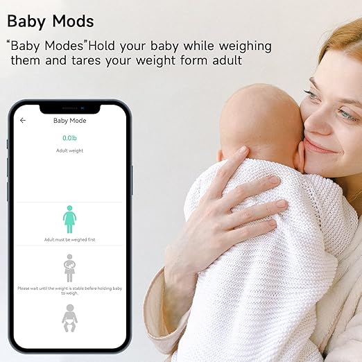 Weight Scale for Body Fat with Handle, 20 Precise Body Biological Analyzer, Digital Bathroom Weighing Bluetooth Scale, Body Composition Monitor Health Analyzer 400 lbs - Black，with Baby/Pet Mode
