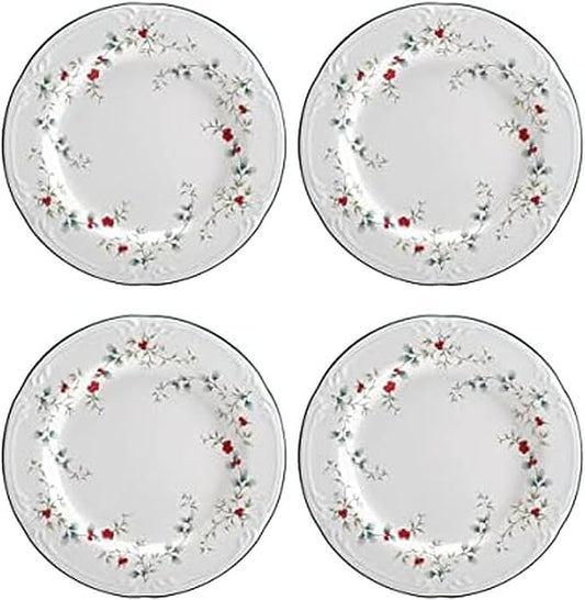 Pfaltzgraff Winterberry Salad Plates (8-Inch, Set Of 4), Green