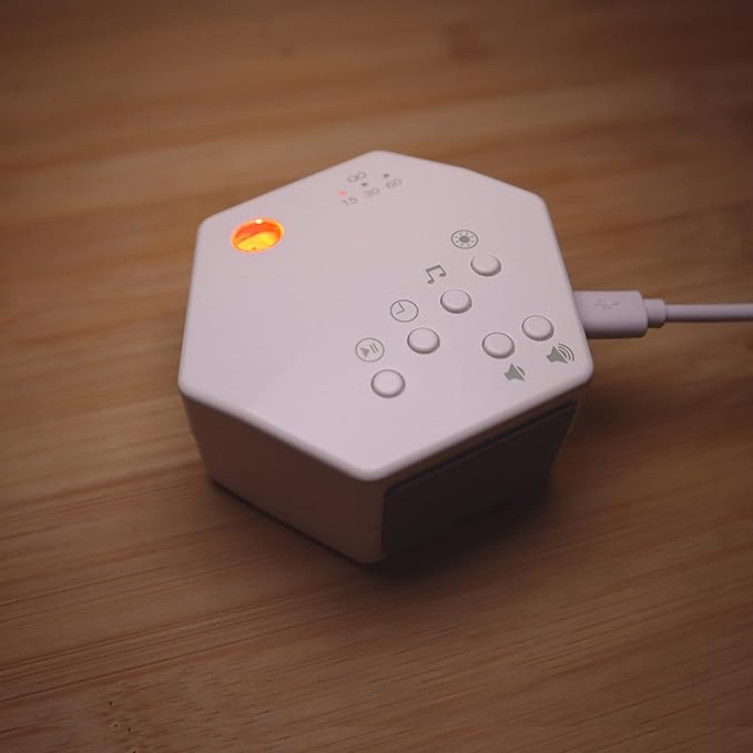 emagine A Breathsync Sleep Light and Sound Machine, Zero Blue Light, Wave Light Projector, Breathing Exercise Machine, Rhythmic Sound Machine, Sleep Aid