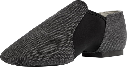 Linodes Unisex 09 Canvas Upper Slip-on Jazz Shoe for Women and Men's Dance Shoes