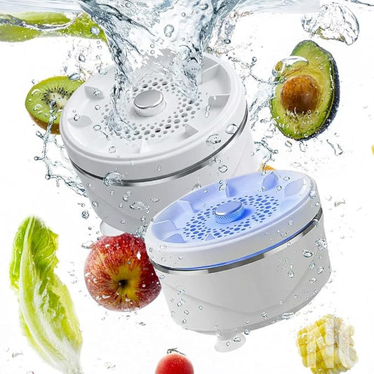 2026 New Fruit and Vegetable Cleaner Machine, Fruit Washing Device Titanium Electrolysis Fruit and Veggie Cleaning Machine, Waterproof Food Purifier for Fruits, Vegetables, Meat and Tableware (2)