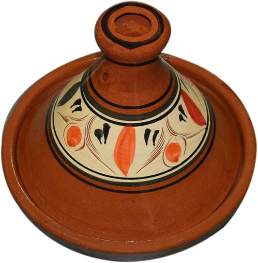 Moroccan Cooking Tagine Handmade Safe Lead Free Traditional Medium Size