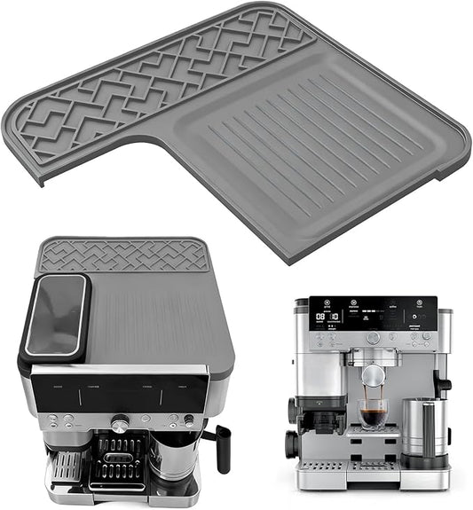 Top Mat for Ninja Luxe Cafe Espresso Machine ES601, Waterproof Anti-Slip Easy to clean Ninja Luxe Cafe Accessories (Grey)