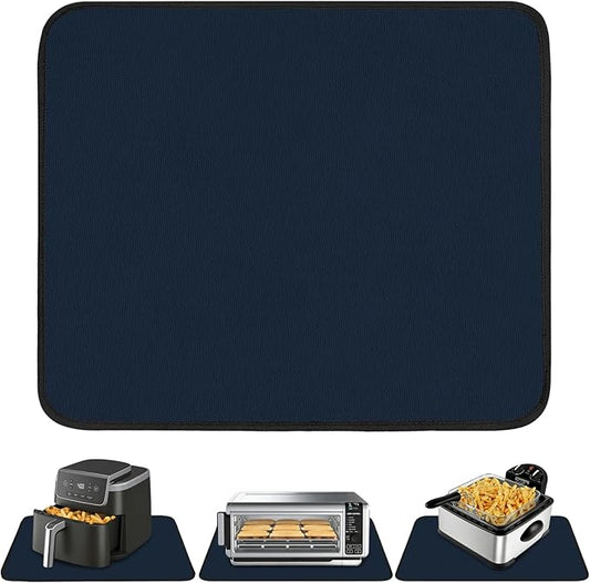 12x14in Heat Proof Mat, Countertop Heat Protector Hot Pads, Mat for Under Air Fryer and Coffee Maker, Kitchen Appliance Mat
