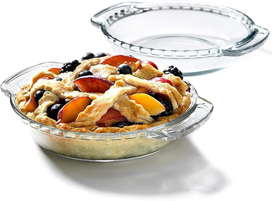 Anchor Hocking Mini Pie Plate Oven Basics, Glass, 6-Inch, Clear