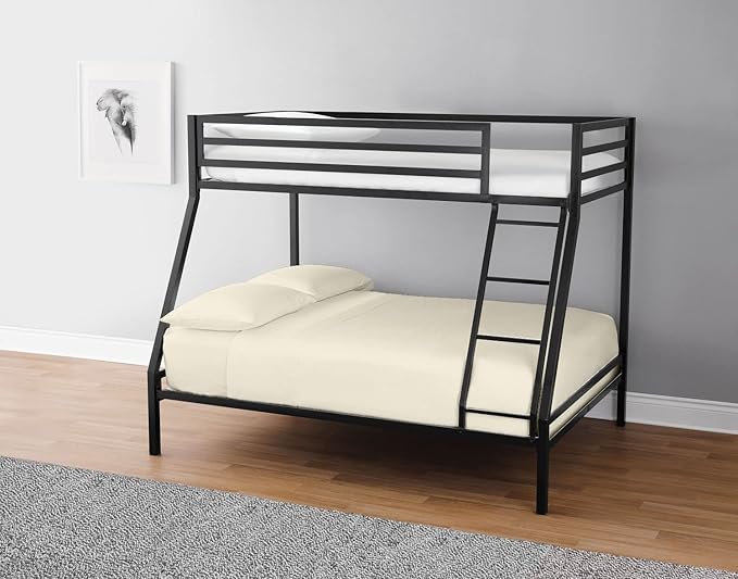 4-PC Cot Sheet Set - 25x75, 100% Cotton Fitted Sheet - Perfect for Narrow Twin/RV Bunk/Camping Cot/Guest Bed Replacement, Fits Upto 4-8" Deep Mattress - Ivory Solid