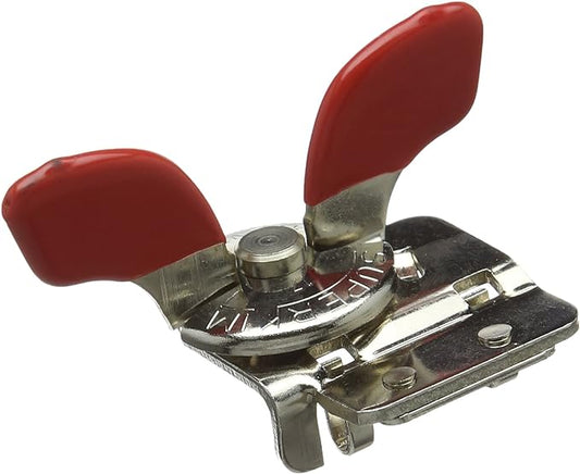 Nogent Super Kim Safety Can Opener, Made in France, Leaves No Sharp Edges, Red
