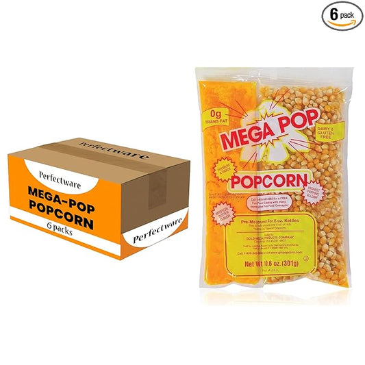 12oz Popcorn Portion Packs - Package of 6ct