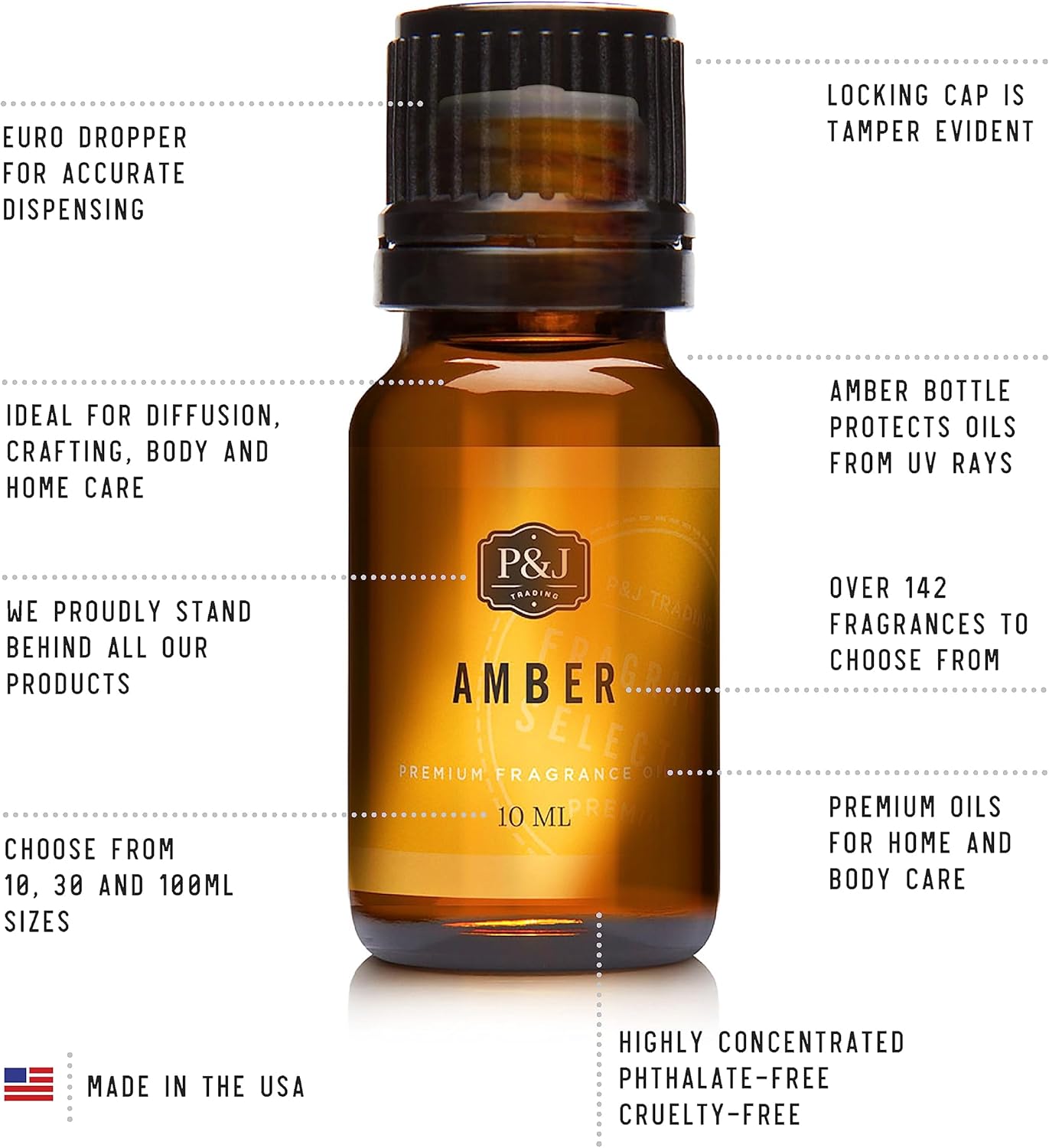 P&J Trading Fragrance Oil | Bay Rum Oil 100ml - Candle Scents for Candle Making, Freshie Scents, Soap Making Supplies, Diffuser Oil Scents