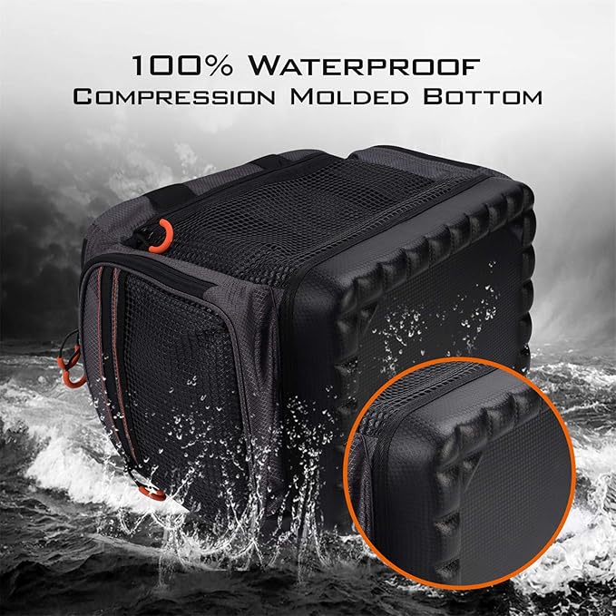 KastKing Fishing Gear & Tackle Bags - Saltwater Resistant Fishing Bags - Fishing Tackle Storage Bags