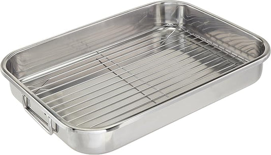 ExcelSteel 594 Roasting Pan, Stainless
