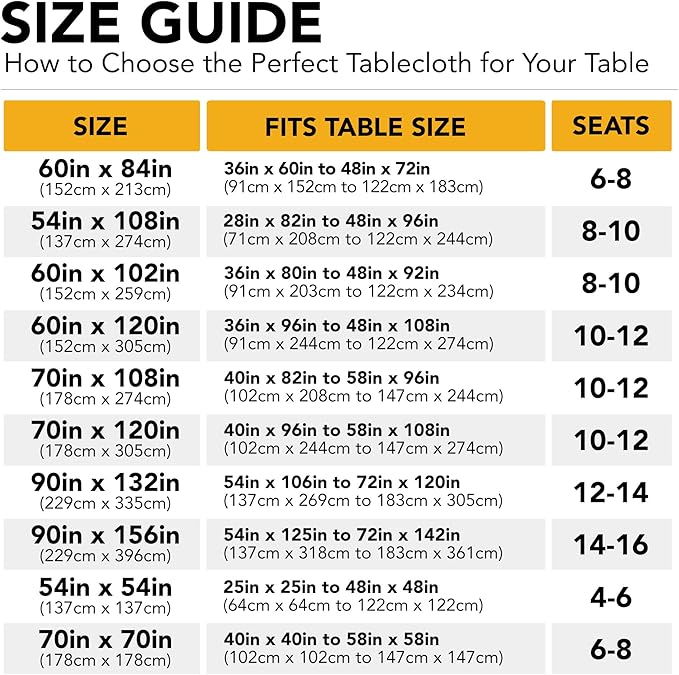 10-Pack Ivory Tablecloths for Rectangle Tables, 60 x 120 Inches, Stain-Resistant Polyester Fabric for 6 Foot Tables - Washable Table Covers for Weddings, Banquets, Birthday Parties, Events