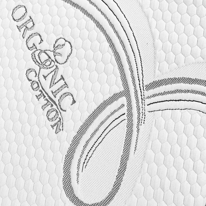 FoamRush 6" Bunk (28" x 72") Soft, Fitted, Zippered Mattress Cover Replacement, Premium Cotton, Waterproof, Non Skid Bottom, Mattress Pad Cover, Mattress Not Included